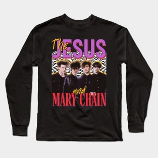 The Jesus And Mary Chain Vintage 1983 // Amputation Original Fan Design Artwork Long Sleeve T-Shirt